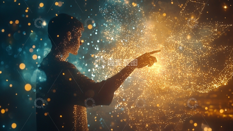 高清大图下载【趣麦麦图】指尖轻触光影奇观