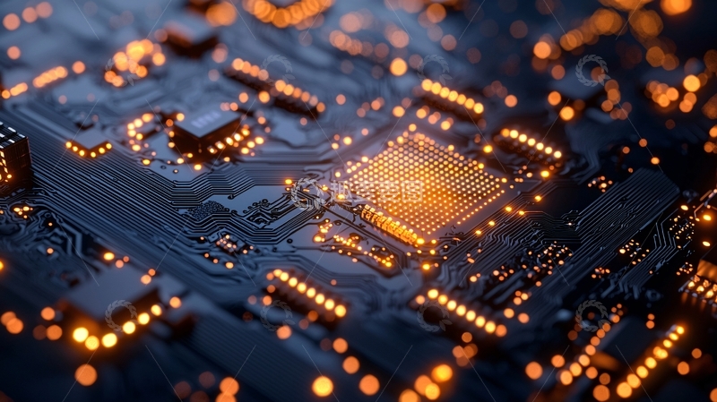 高清大图下载【趣麦麦图】电路板特写