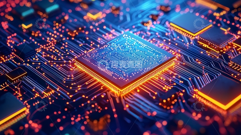 高清大图下载【趣麦麦图】电路板特写