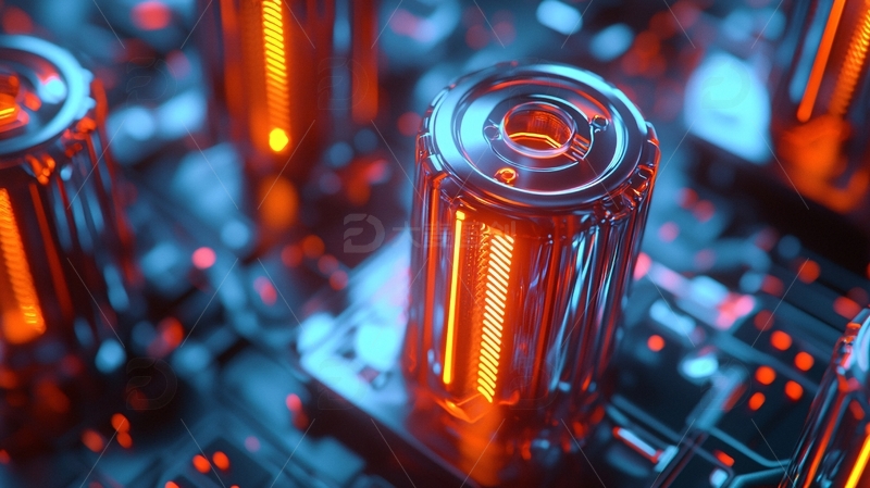 科技感强烈的能量柱