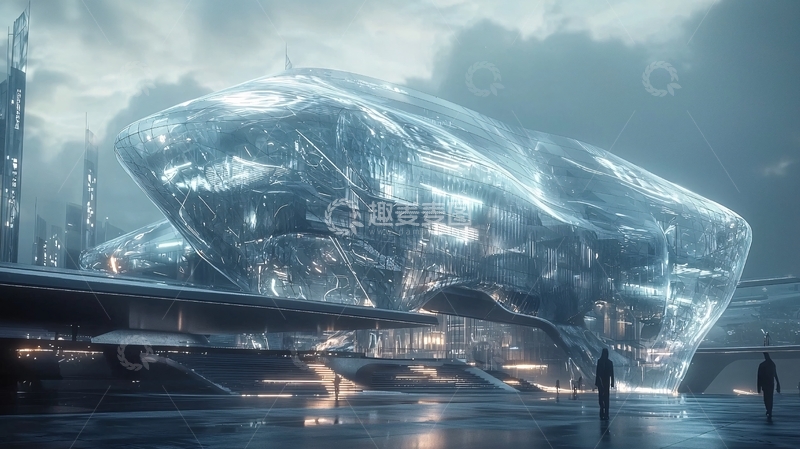 高清大图下载【趣麦麦图】未来都市