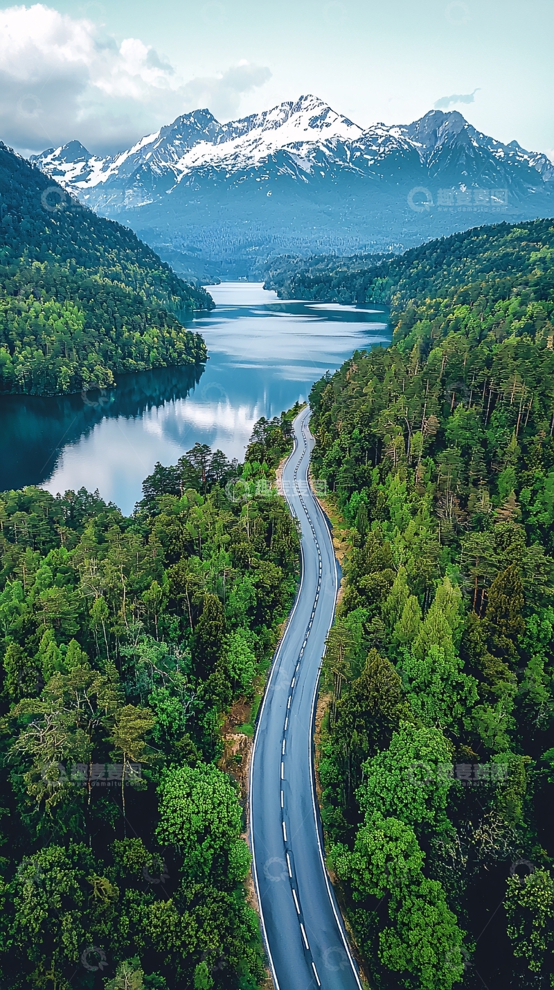 高清大图下载【趣麦麦图】蜿蜒道路