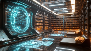 未来科技图书馆