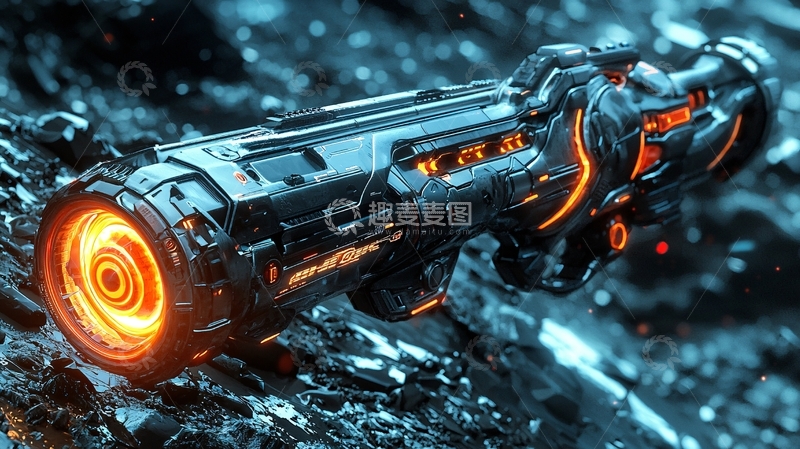 高清大图下载【趣麦麦图】未来科技武器
