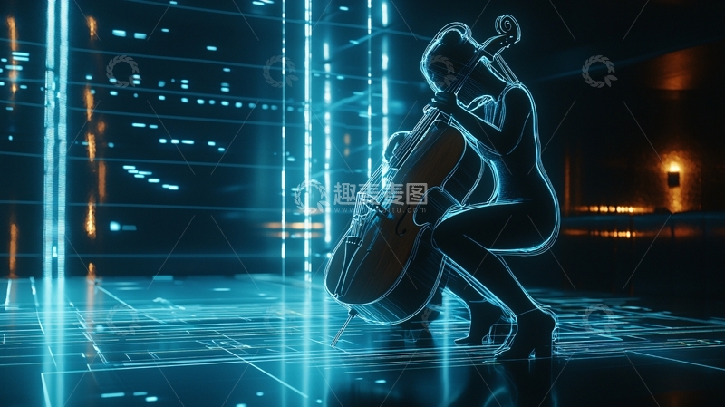 高清大图下载【趣麦麦图】未来感