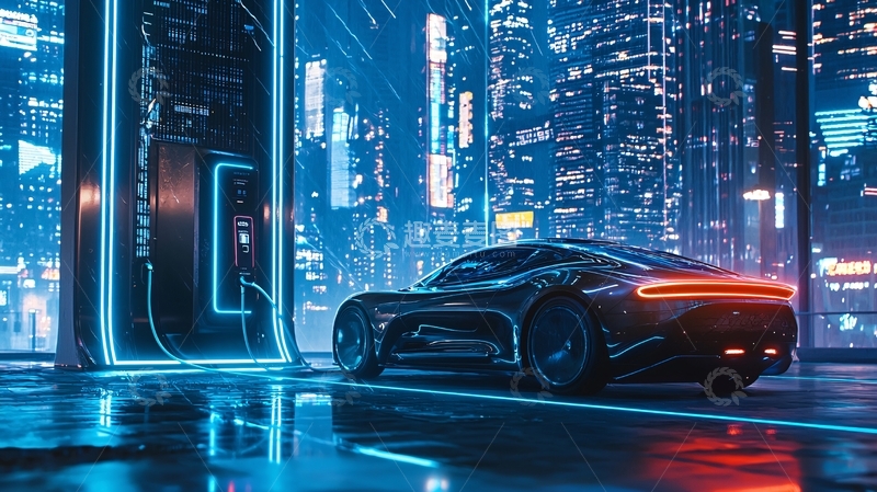 高清大图下载【趣麦麦图】未来城市夜景34