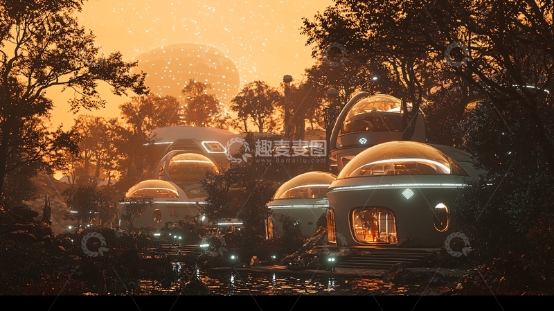 高清大图下载【趣麦麦图】未来城市