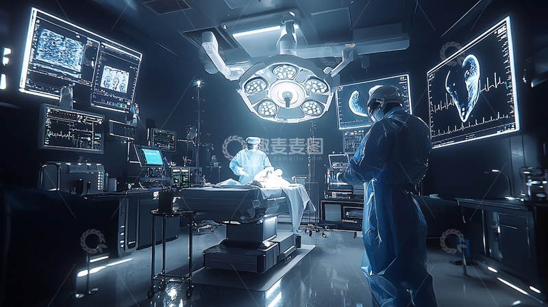 高清大图下载【趣麦麦图】现代化手术室