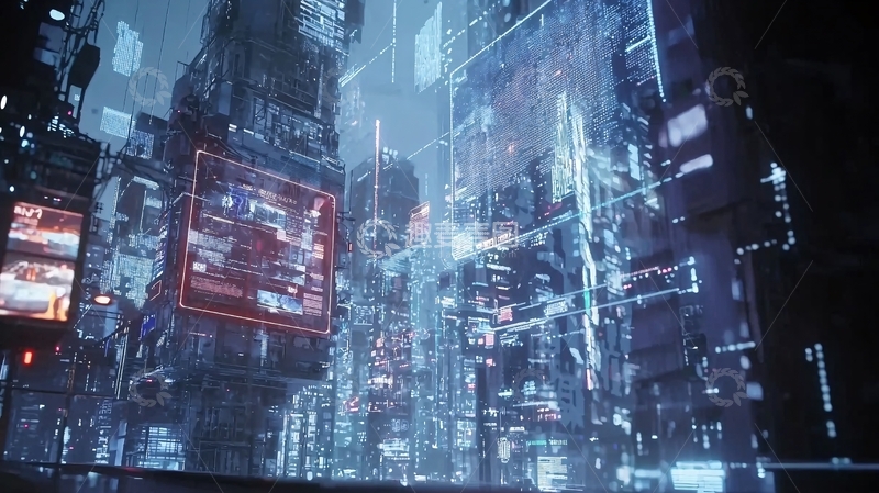 高清大图下载【趣麦麦图】未来都市