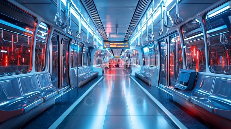 高清大图下载【趣麦麦图】地铁内景