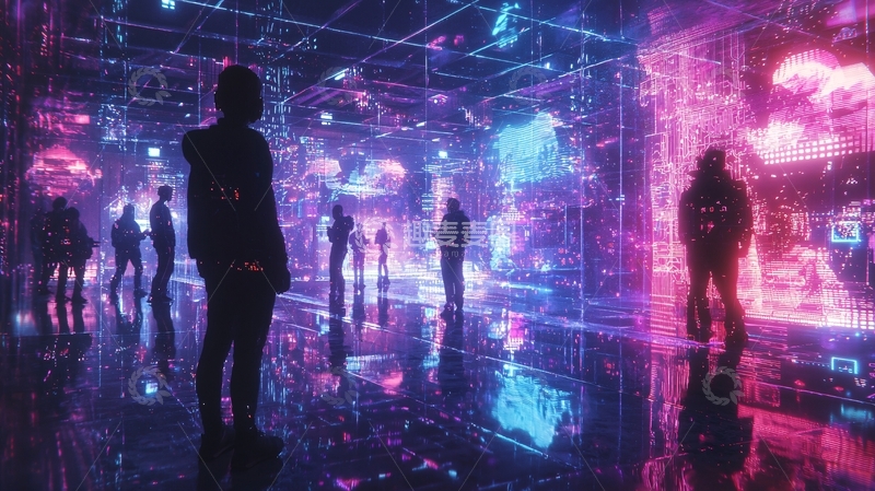 高清大图下载【趣麦麦图】未来科技感空间20