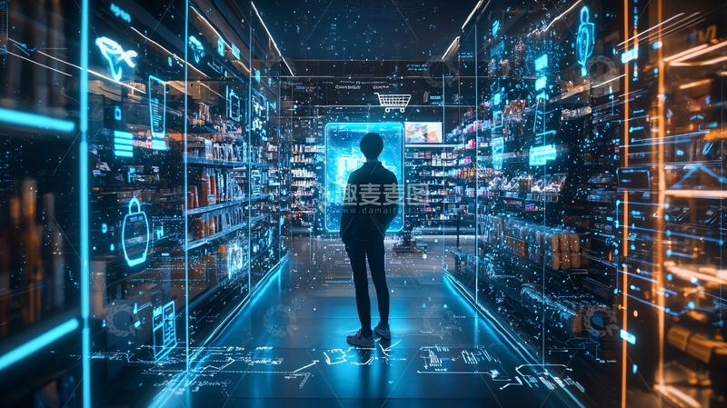 高清大图下载【趣麦麦图】数字超市