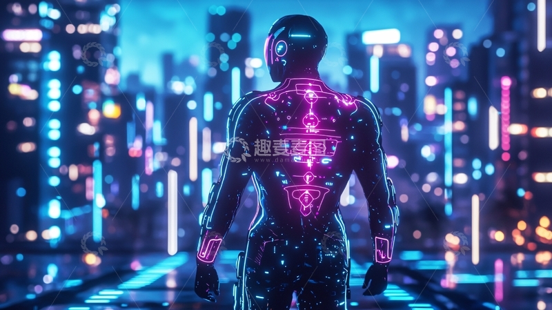 高清大图下载【趣麦麦图】未来都市