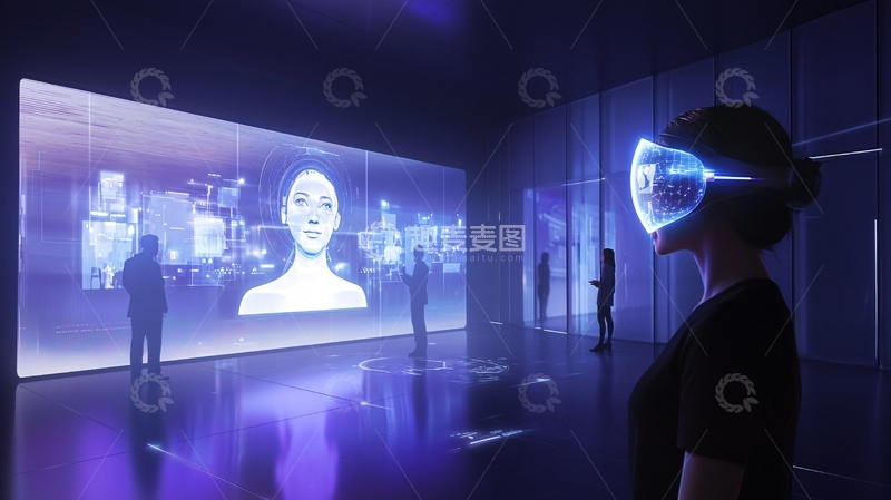高清大图下载【趣麦麦图】未来科技