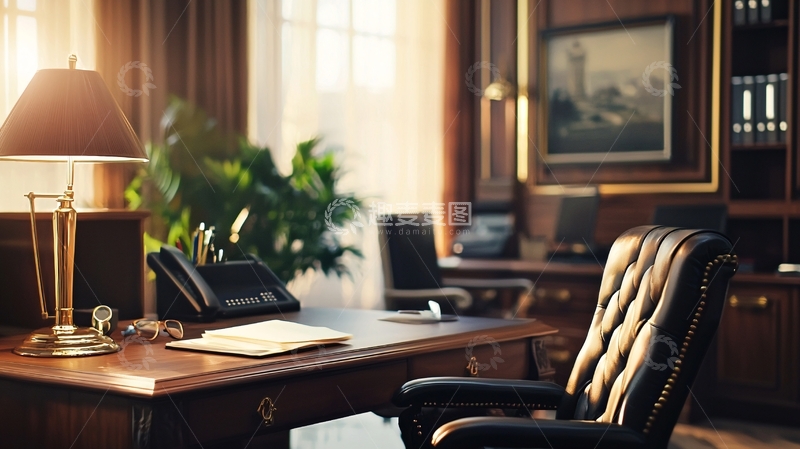 高清大图下载【趣麦麦图】高端大气书房