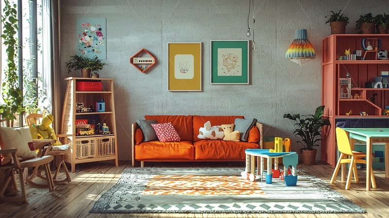 高清大图下载【趣麦麦图】儿童房