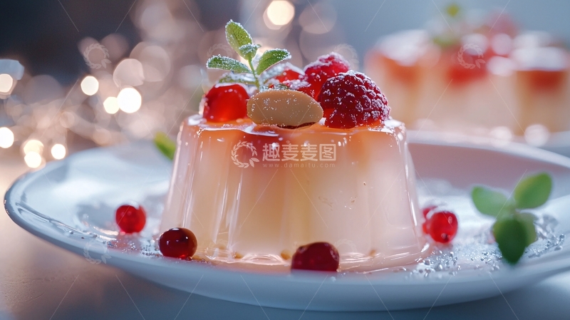 高清大图下载【趣麦麦图】果冻甜点