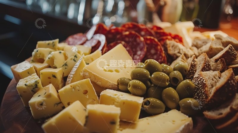 高清大图下载【趣麦麦图】奶酪拼盘