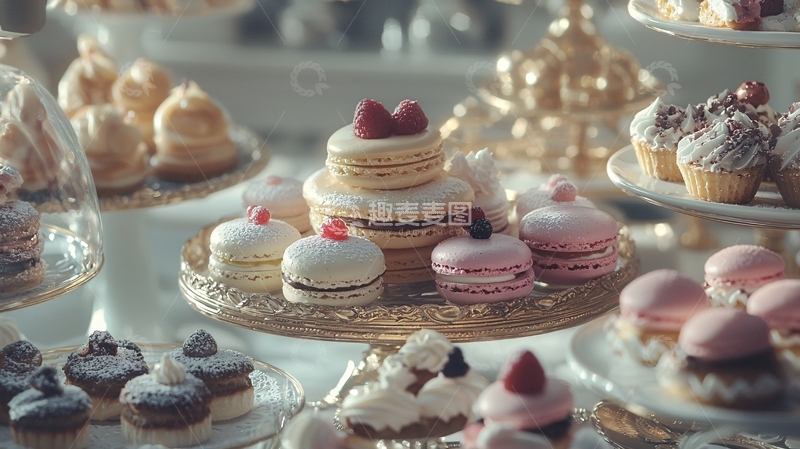 高清大图下载【趣麦麦图】精美法式甜点