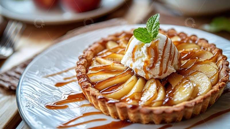 高清大图下载【趣麦麦图】苹果塔