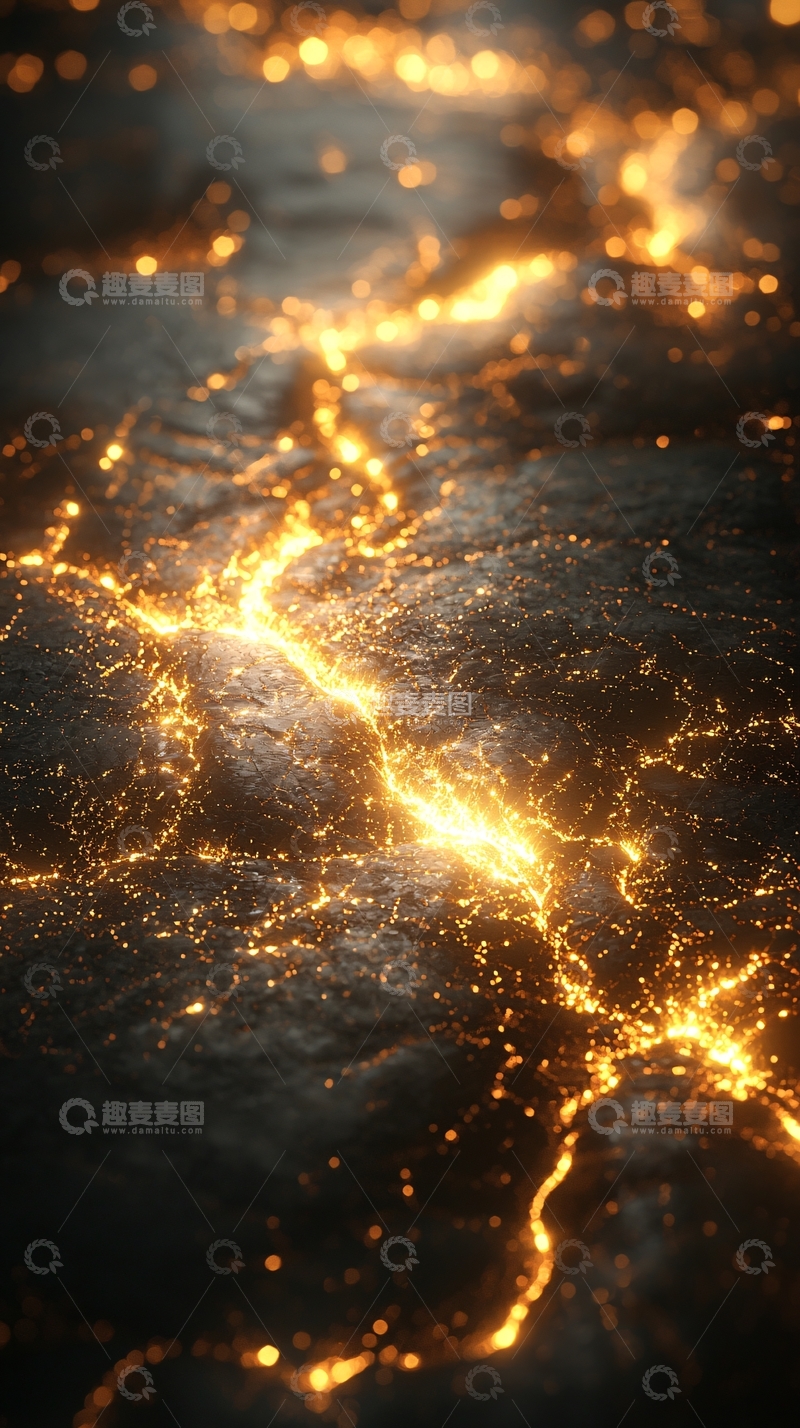 高清大图下载【趣麦麦图】夜空之城灯光璀璨如河