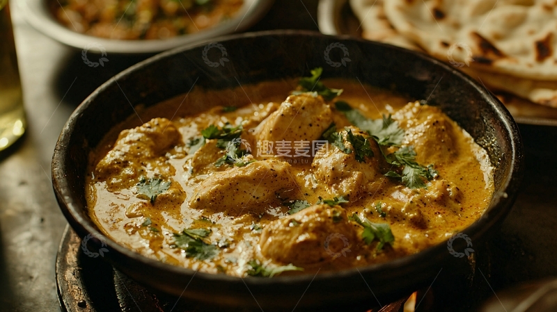 高清大图下载【趣麦麦图】咖喱鸡肉
