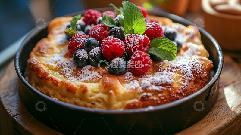 高清大图下载【趣麦麦图】美味水果烘焙蛋糕