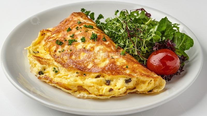 高清大图下载【趣麦麦图】煎蛋卷