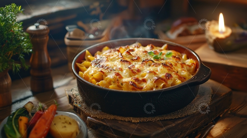 高清大图下载【趣麦麦图】香浓芝士焗土豆泥