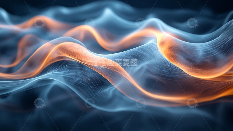 高清大图下载【趣麦麦图】抽象波浪流动图案