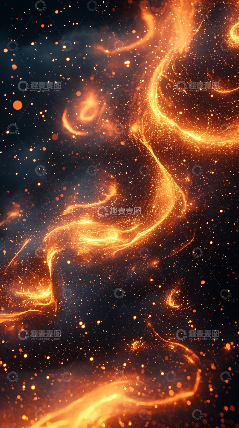 高清大图下载【趣麦麦图】火焰般的星云