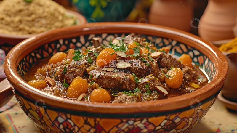 高清大图下载【趣麦麦图】摩洛哥炖肉
