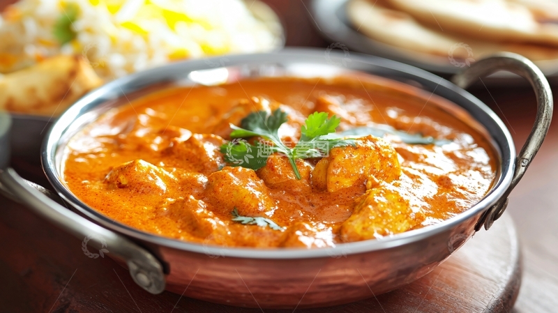 高清大图下载【趣麦麦图】咖喱鸡肉