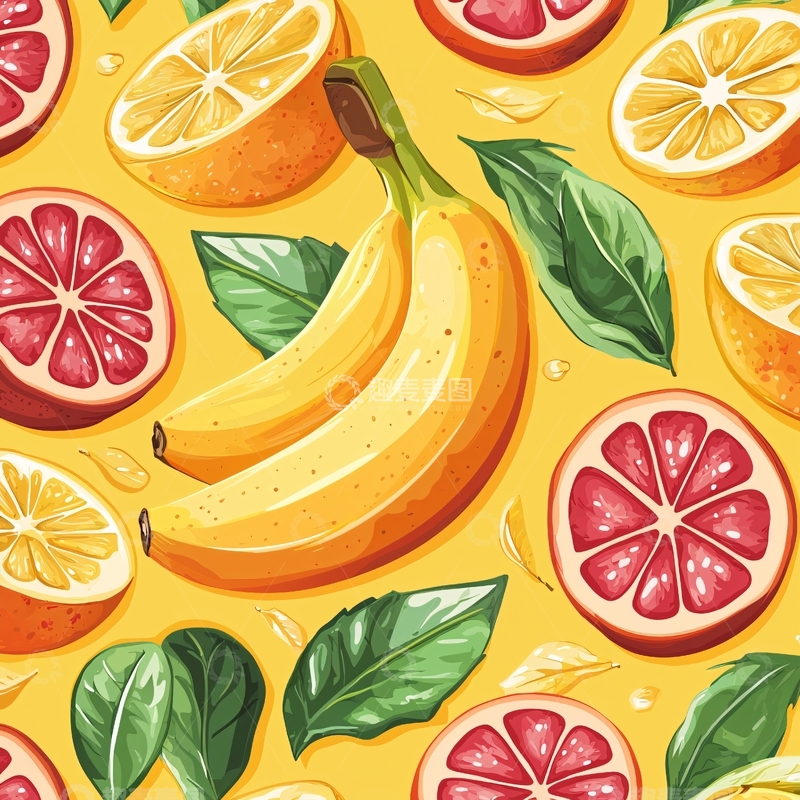 高清大图下载【趣麦麦图】水果主题背景
