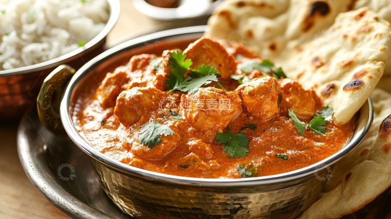高清大图下载【趣麦麦图】咖喱鸡肉饭