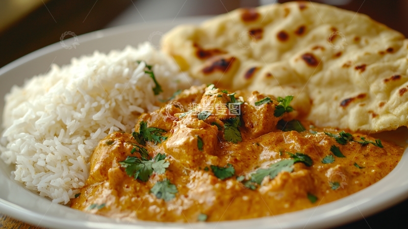 高清大图下载【趣麦麦图】咖喱鸡肉饭