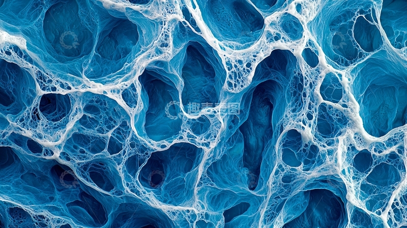 高清大图下载【趣麦麦图】蓝色纹理