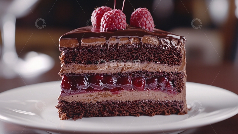 高清大图下载【趣麦麦图】巧克力蛋糕