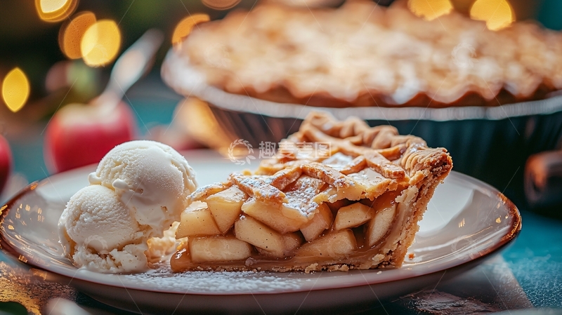高清大图下载【趣麦麦图】苹果派