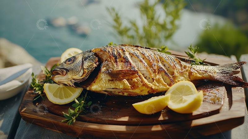 高清大图下载【趣麦麦图】烤鱼