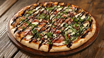 美味意式薄底披萨