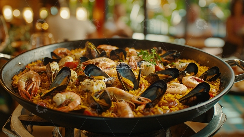 高清大图下载【趣麦麦图】海鲜饭