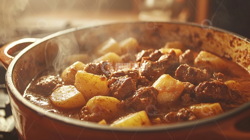 高清大图下载【趣麦麦图】香浓炖肉土豆块