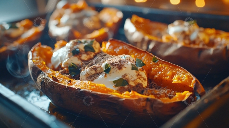 高清大图下载【趣麦麦图】烤红薯