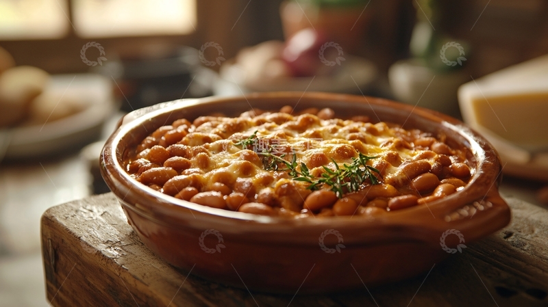 高清大图下载【趣麦麦图】烤豆