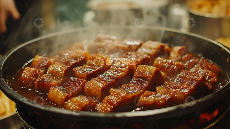 高清大图下载【趣麦麦图】香喷喷的红烧肉