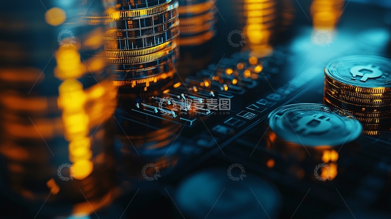 高清大图下载【趣麦麦图】数字货币