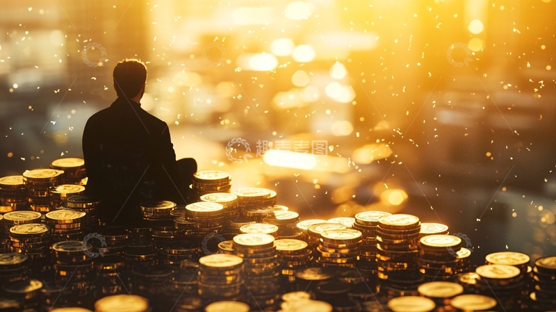 高清大图下载【趣麦麦图】夕阳下