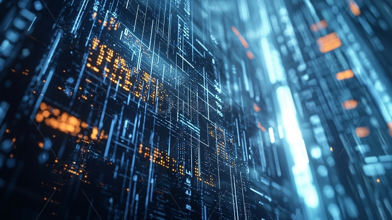 高清大图下载【趣麦麦图】抽象科技感背景