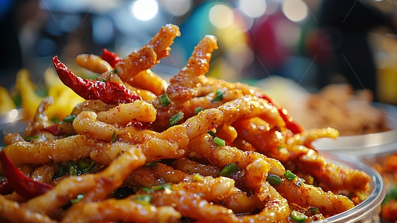 高清大图下载【趣麦麦图】麻辣鸡爪